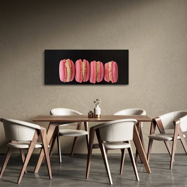 Tablou cu macarons (120x50 cm)