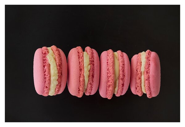 Tablou cu macarons (90x60 cm)