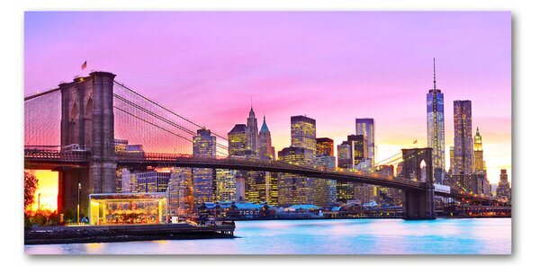 Tablou sticlă Manhattan New York City