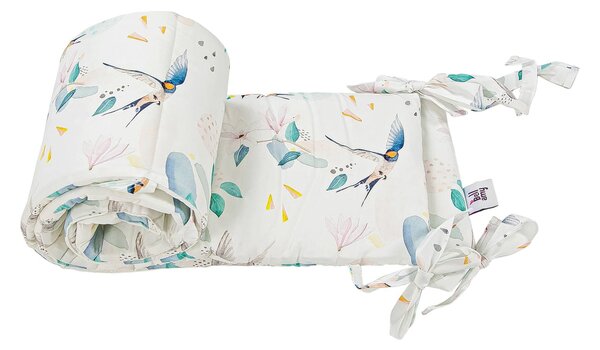 Mantinela de protectie din bumbac pentru patut, FLY
