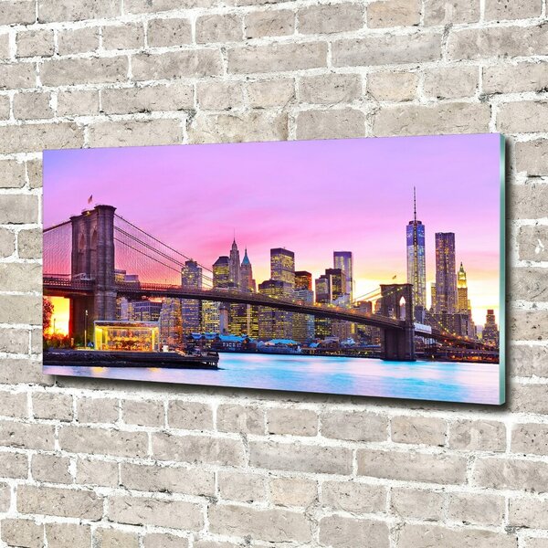 Tablou sticlă Manhattan New York City