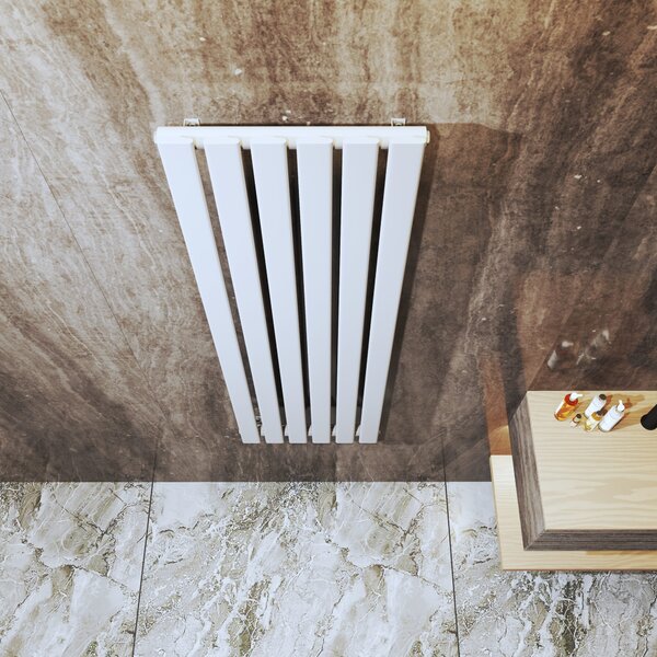 Gamma Vertical, radiator 450x1400 mm, 687 W, alb mat, GMA-VERT-14045-WH