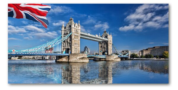 Tablou Printat Pe Sticlă Tower Bridge din Londra