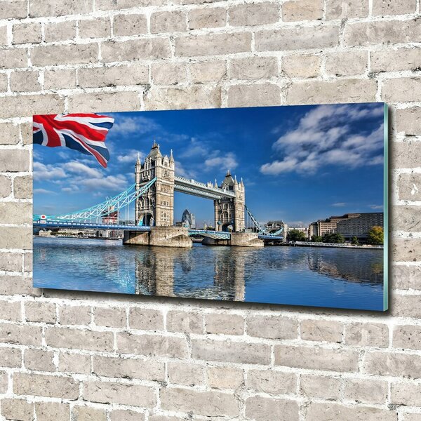 Tablou Printat Pe Sticlă Tower Bridge din Londra