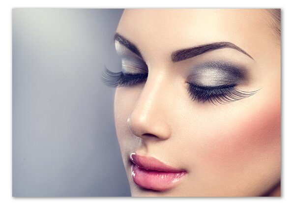 Tablou din Sticlă machiaj perfect