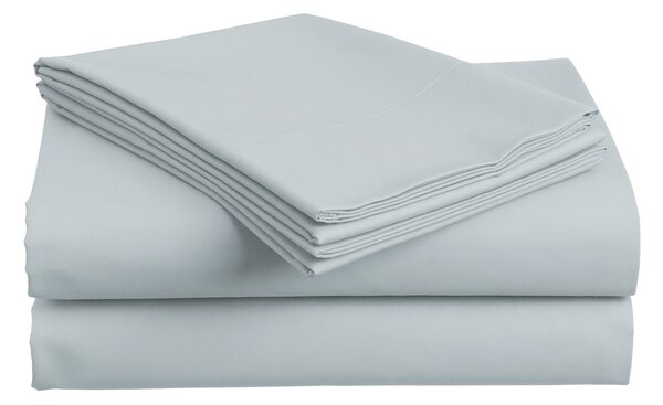 Cearsaf din bumbac LUX gri deschis 140x240 cm