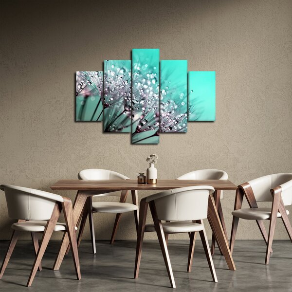 Tablou - planta cu rouă (150x105 cm)