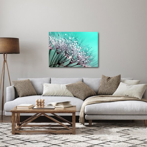 Tablou - planta cu rouă (70x50 cm)