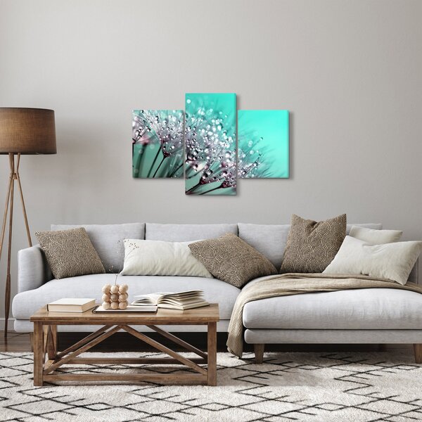 Tablou - planta cu rouă (90x60 cm)