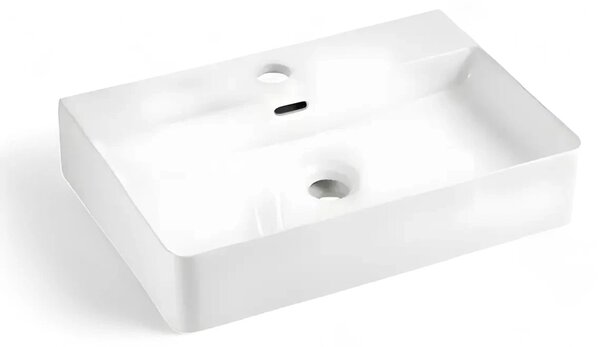 Lavoar Suspendat Sau Pe Blat Kairo 60x42cm, Alb, Portelan