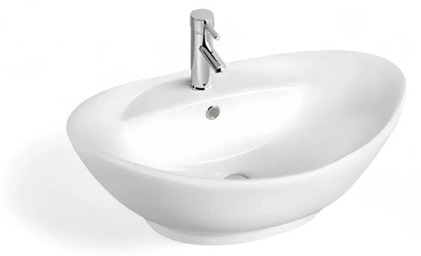 Lavoar, Chiuveta Pentru Baie WB6405,Material Portelan, Dimensiune 59cm x 40cm