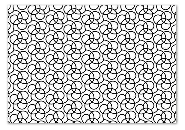 Tablou sticlă fundal geometrică