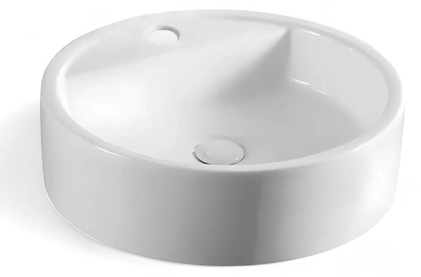 Lavoar Baie Pe Blat Oslo R49cm, Alb, Portelan