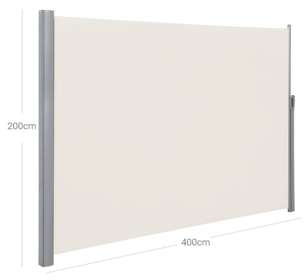 Copertina laterala Songmics Argintiu 200x400 cm