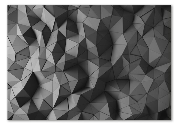 Tablou pe pe sticlă abstract 3D