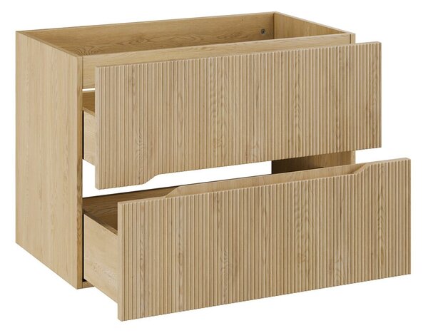 Comad Nordic Cremona dulap 80x45.8x57 cm sub chiuveta pe perete stejar NORDIC CREMONA 82-80-46-2S