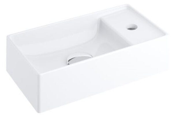 Ravak Veda lavoar 40x22 cm dreptunghiular mobilier alb luciu XJX01240000