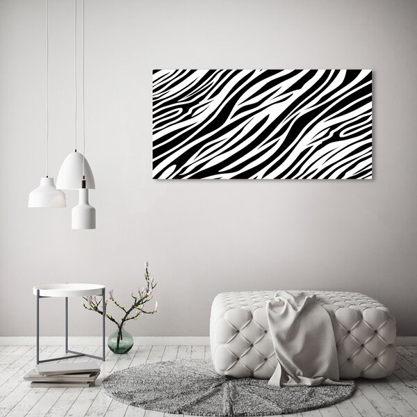 Print pe canvas fundal Zebra