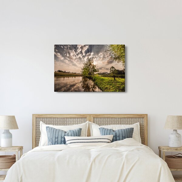 Tablou naturii cu raze de soae (90x60 cm)