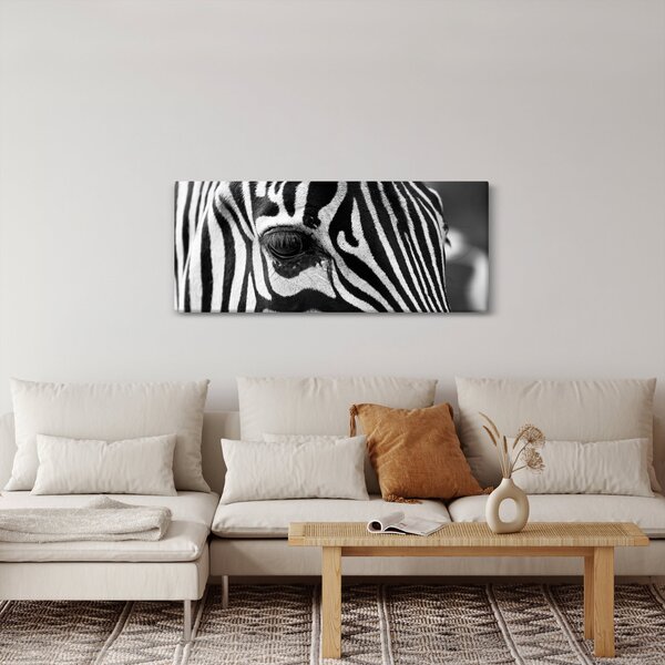 Tablou cu zebră (120x50 cm)