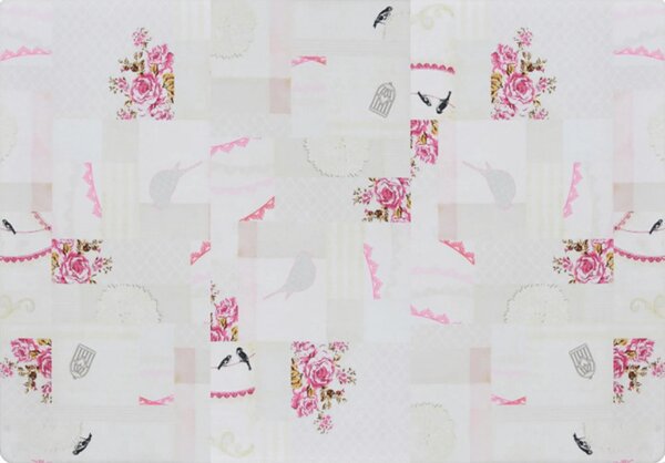 Covor ADELINE, 120x180 cm, forma dreptunghiulara, poliester, multicolo