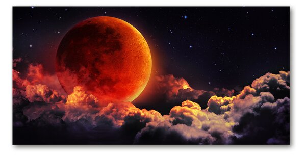 Tablou sticlă eclipsa de Luna