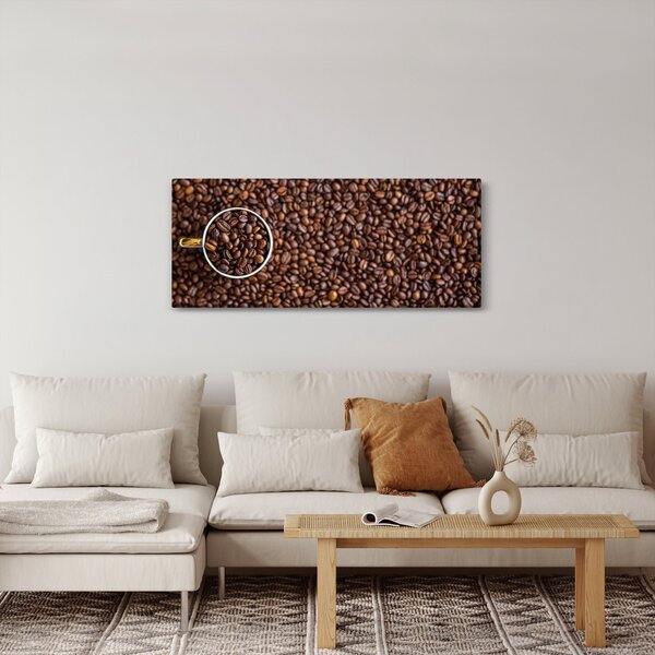 Tablou - boabe de cafea (120x50 cm)