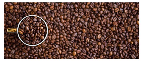 Tablou - boabe de cafea (120x50 cm)
