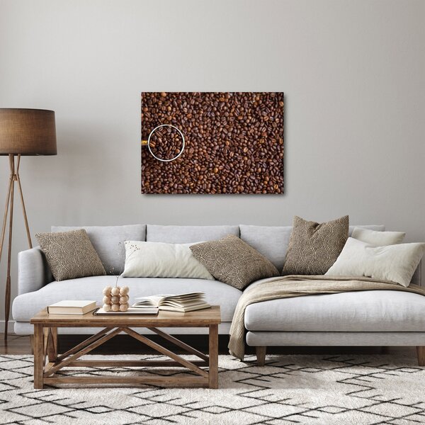 Tablou - boabe de cafea (70x50 cm)
