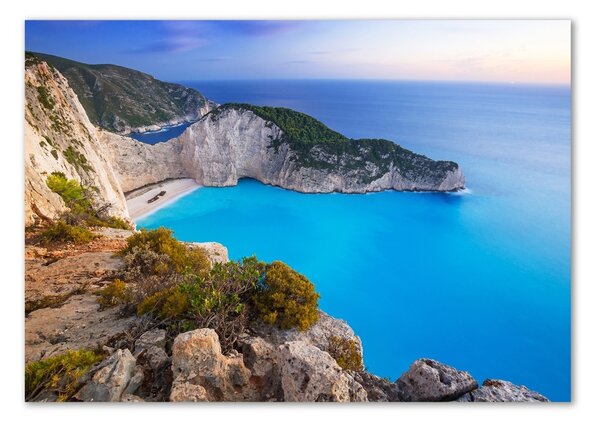 Tablou pe pe sticlă Zakynthos Grecia