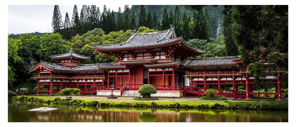 Tablou - arhitectura Chinezească (120x50 cm)