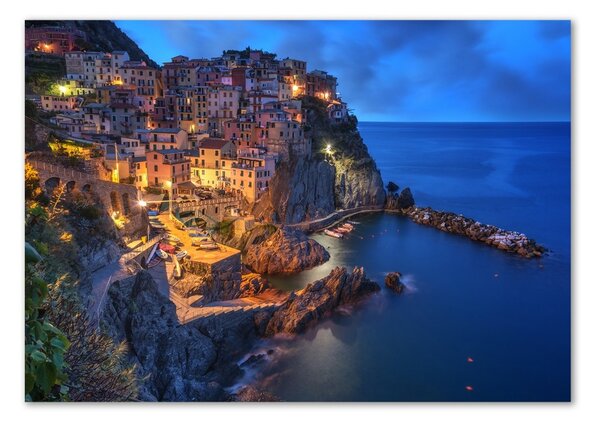 Tablou sticlă Manarola Italia
