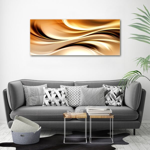 Tablou canvas valuri abstracte