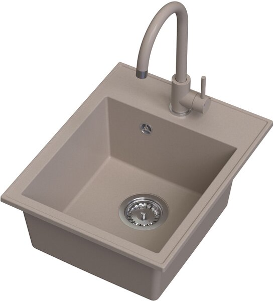 Ruvetti Tito Box chiuveta cu baterie bej/bej LP_3200-TB4050BE_W