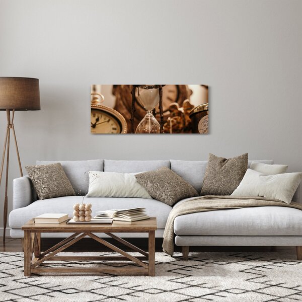 Tablou cu clepsidră (120x50 cm)