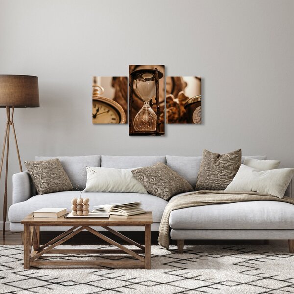 Tablou cu clepsidră (90x60 cm)