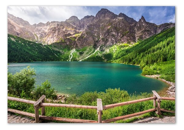 Tablou sticlă Marine ochi Tatry
