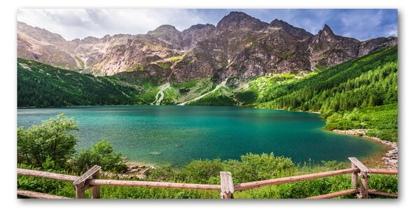 Tablou sticlă Marine ochi Tatry