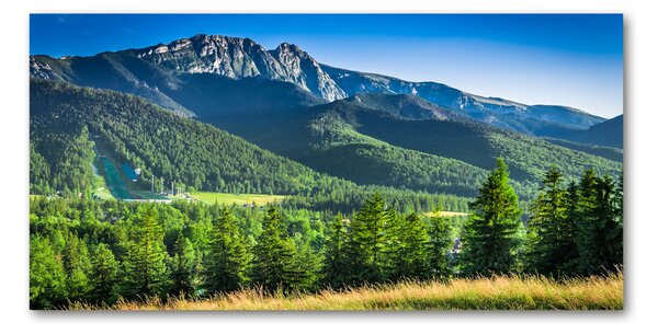 Tablou Printat Pe Sticlă Dealul din Tatra