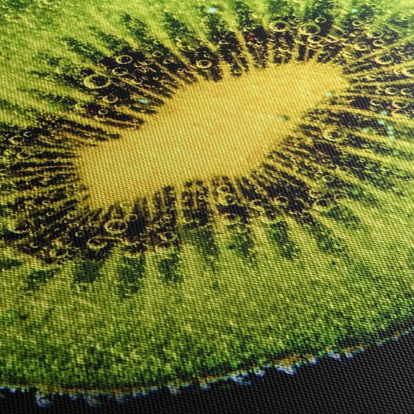 Tablou - detailu cu kiwi în apă (90x60 cm)