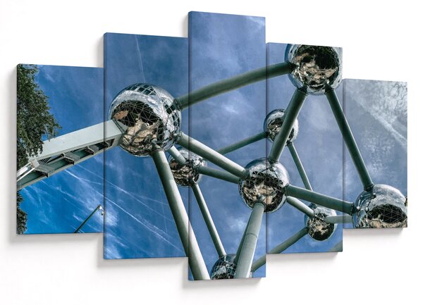 Tablou - atomium la Bruxelles (150x105 cm)