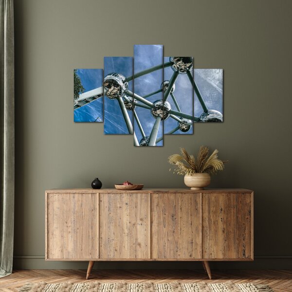 Tablou - atomium la Bruxelles (150x105 cm)