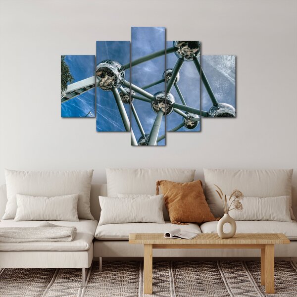 Tablou - atomium la Bruxelles (150x105 cm)