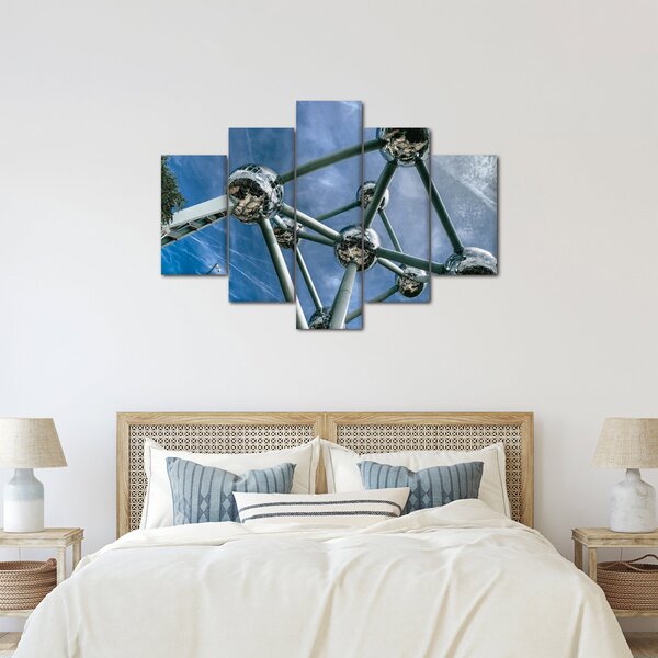 Tablou - atomium la Bruxelles (150x105 cm)