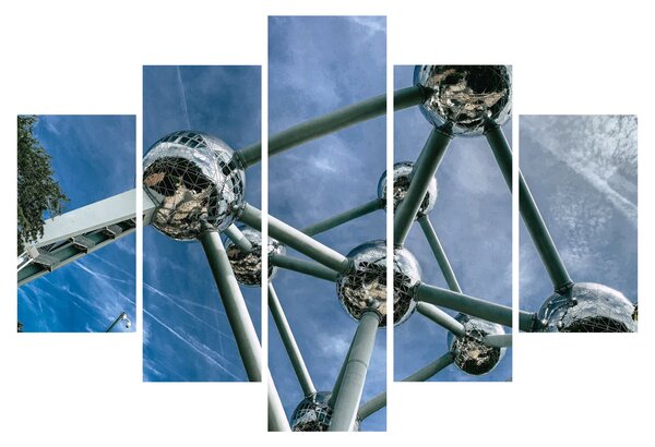 Tablou - atomium la Bruxelles (150x105 cm)