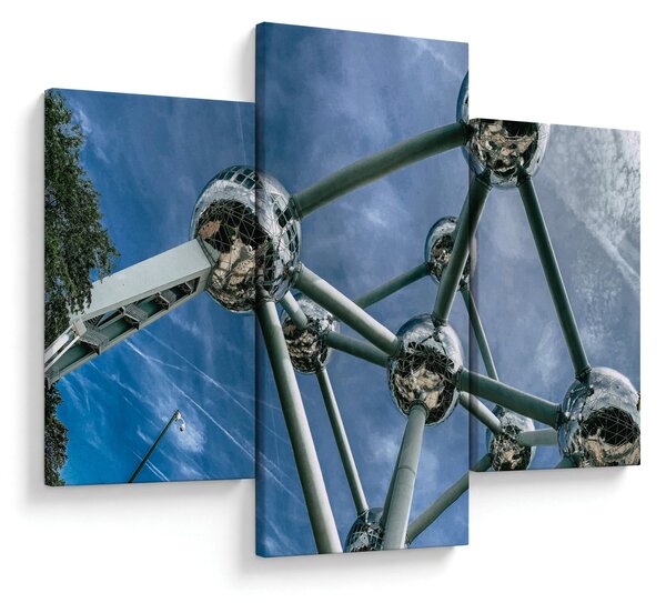 Tablou - atomium la Bruxelles (90x60 cm)