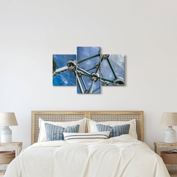 Tablou - atomium la Bruxelles (90x60 cm)