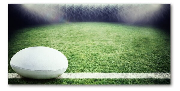 Imagine de sticlă Minge de rugby