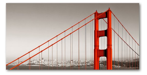 Imagine de sticlă Podul din San Francisco