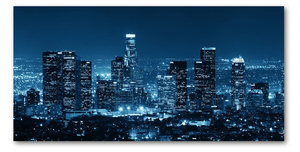 Imagine de sticlă Los Angeles, pe timp de noapte